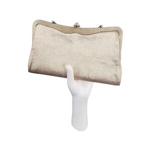 Vintage MCM Gold Shimmer Evening Bag / Clutch